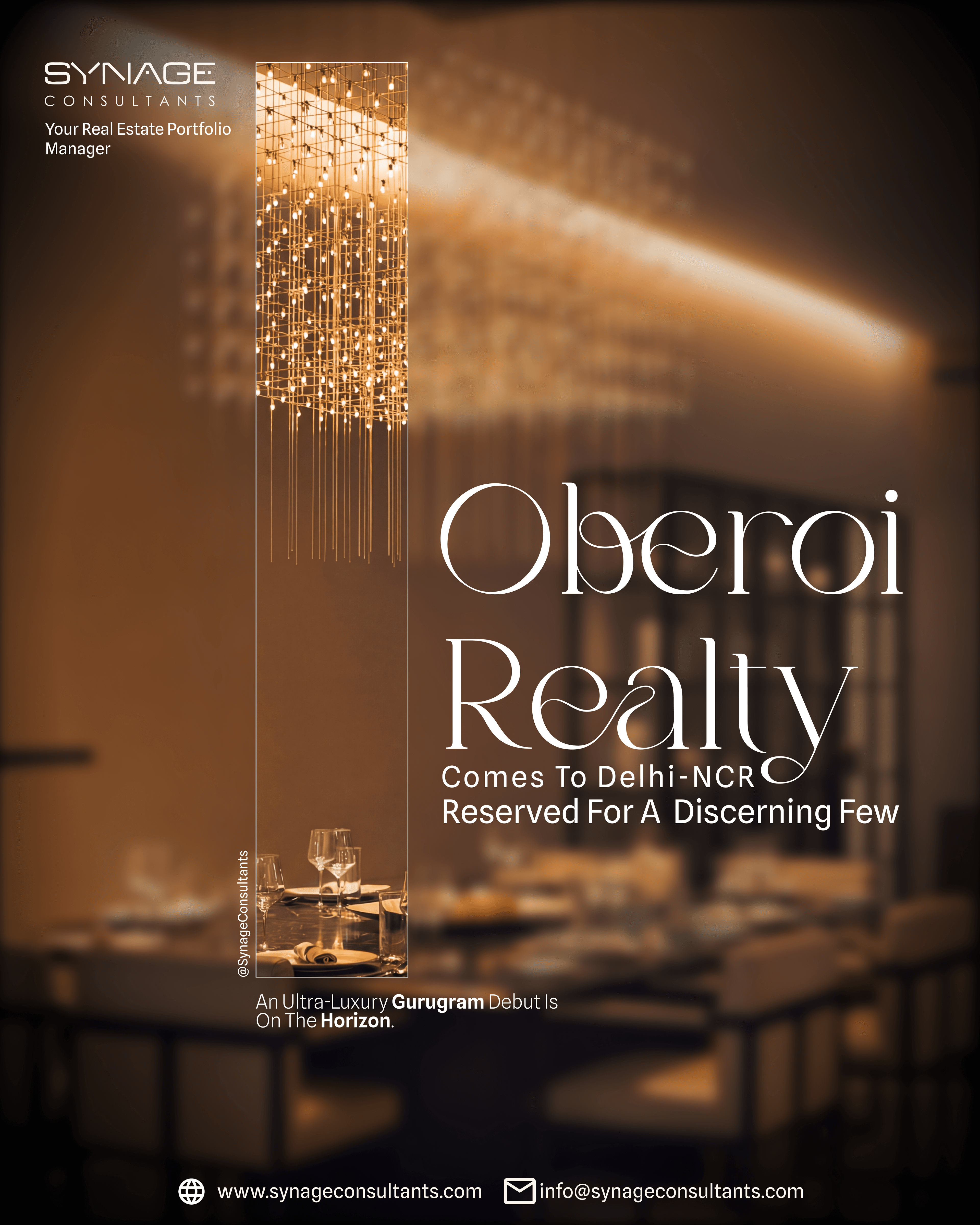 Synage Consultants Oberoi Realty creative